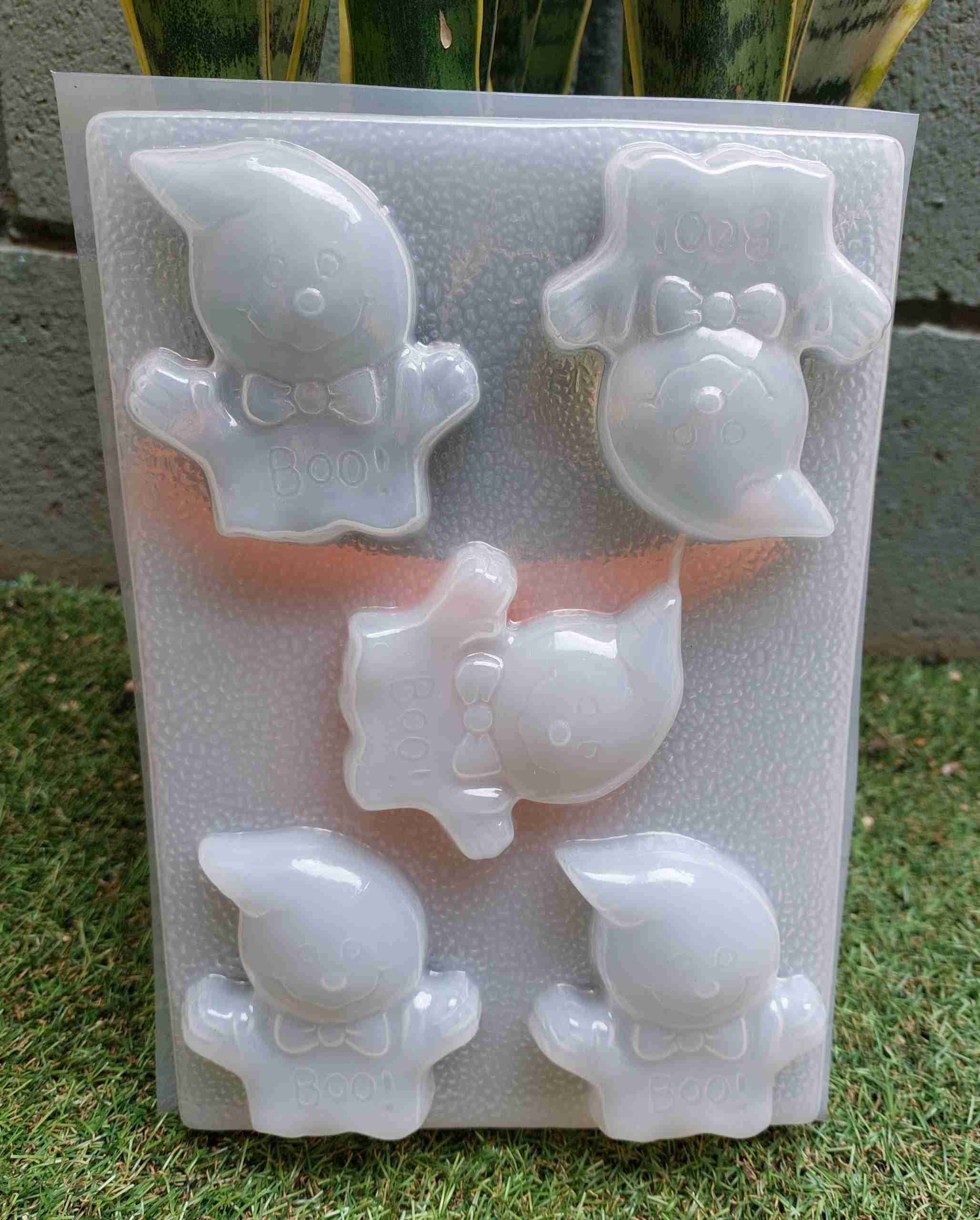 Molde Halloween Fantasmas