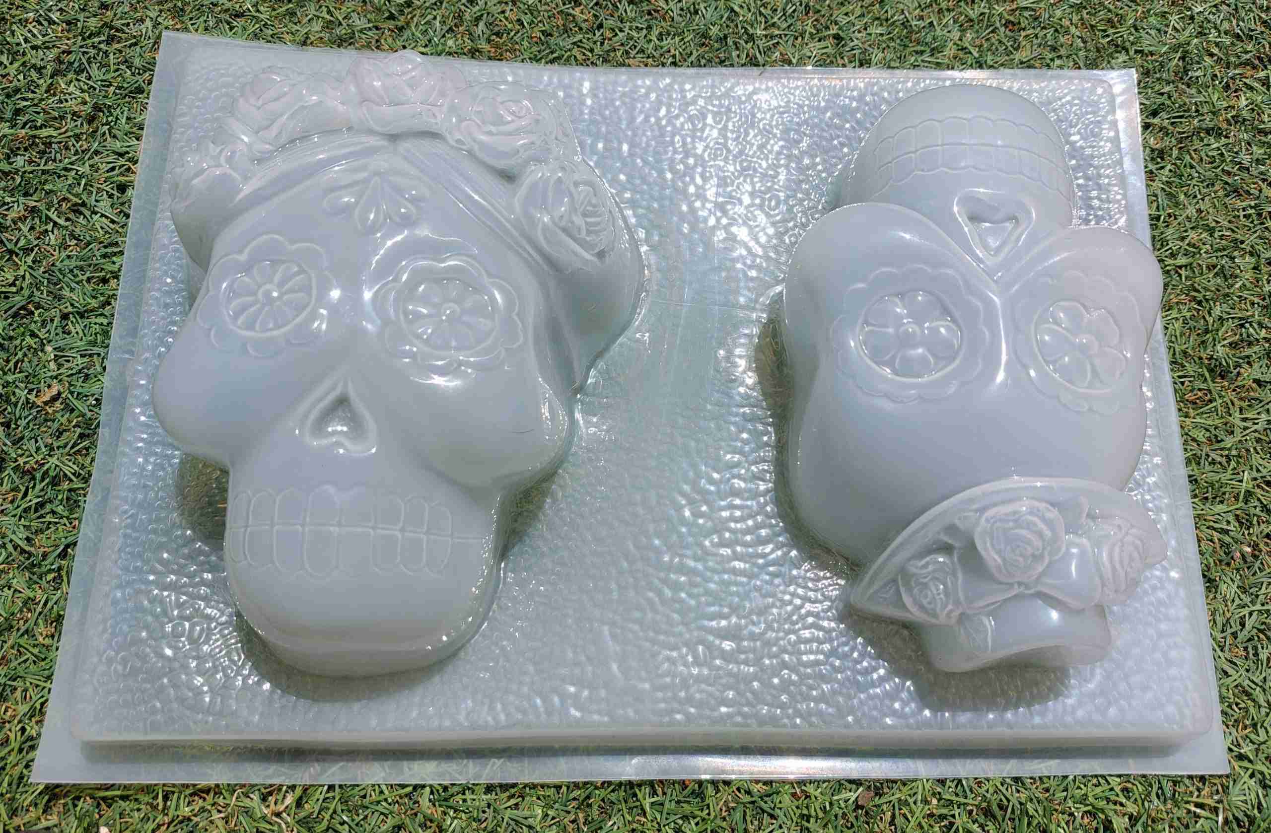 Molde Halloween Catrina Pareja