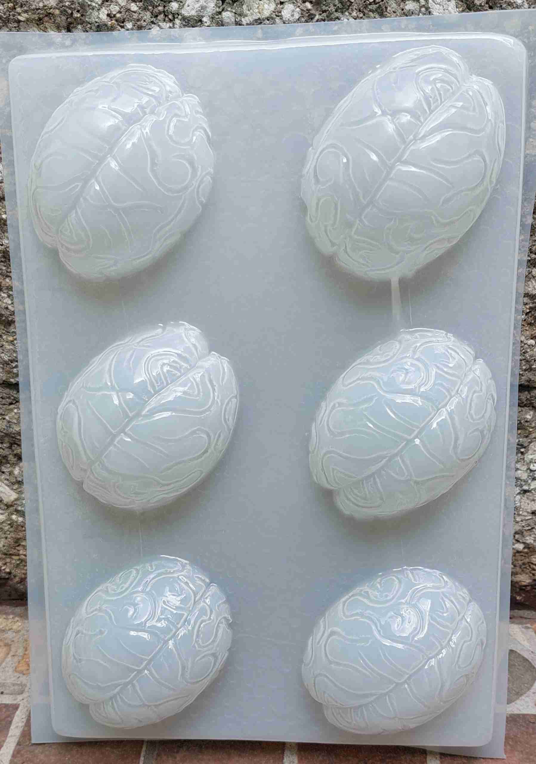 Molde Halloween Cerebros 6