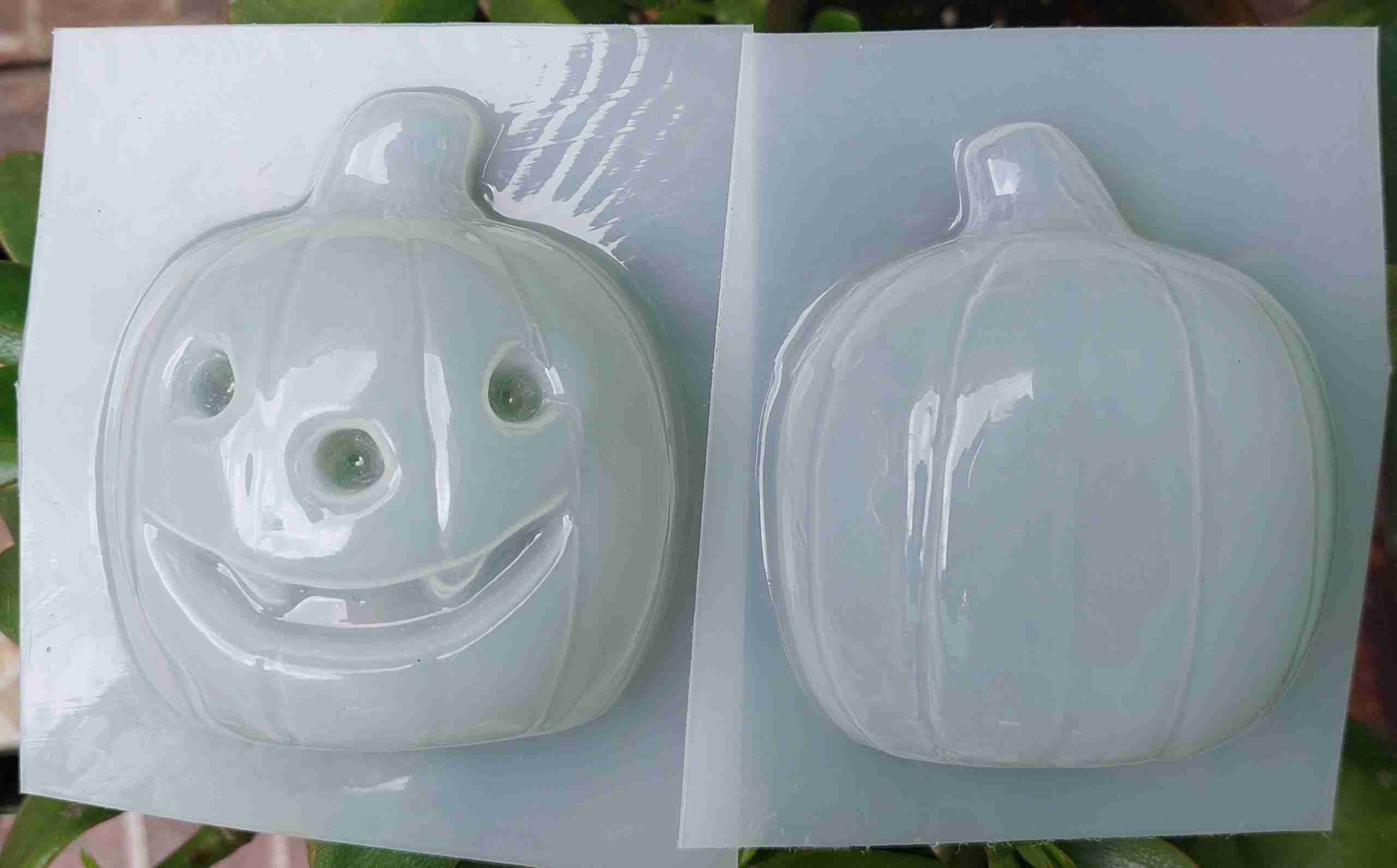 Molde Halloween Calabaza 3D