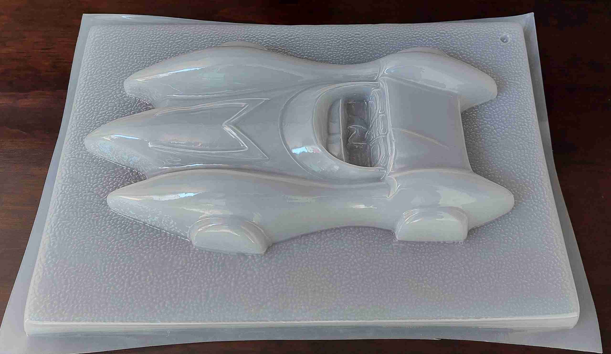 Molde carro super heroe