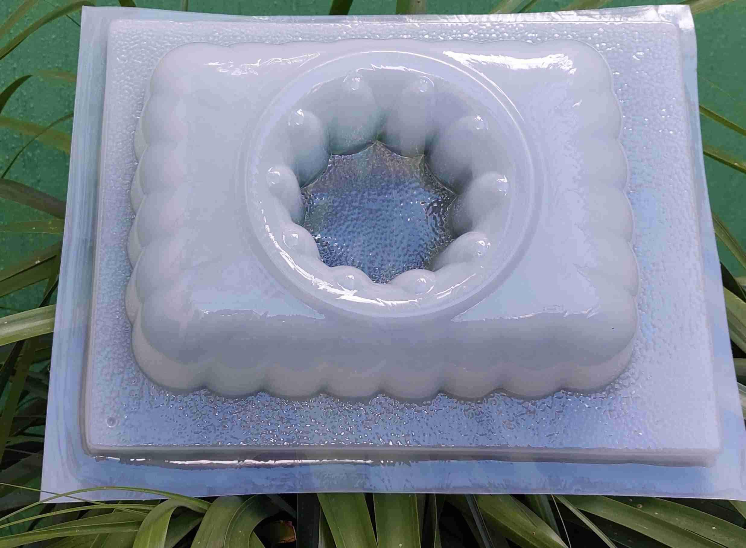 Molde rectangular tipo topper