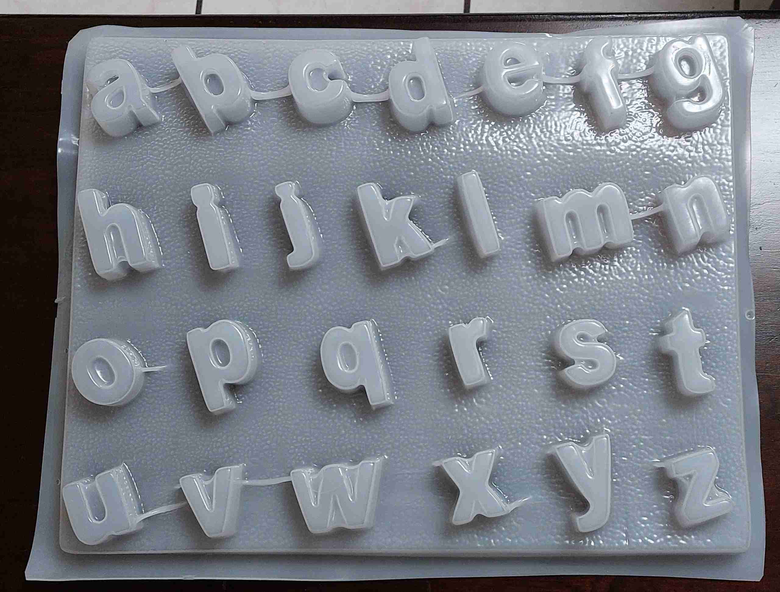 Molde Letra Minuscula