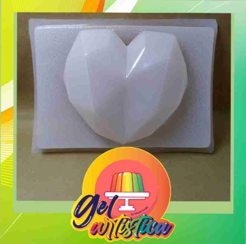 Molde Corazon Diamante