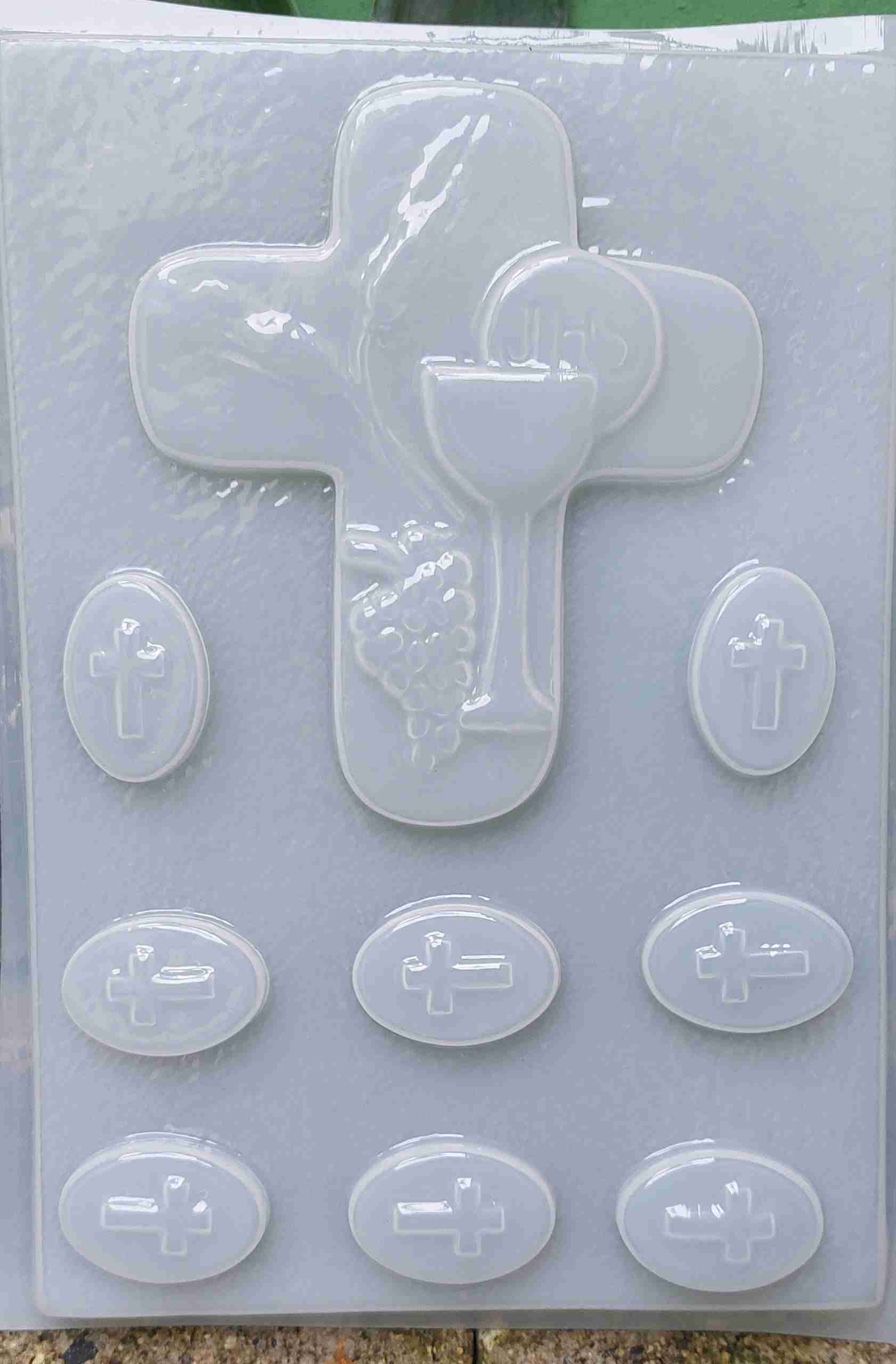 Molde Primera Comunion Cruces