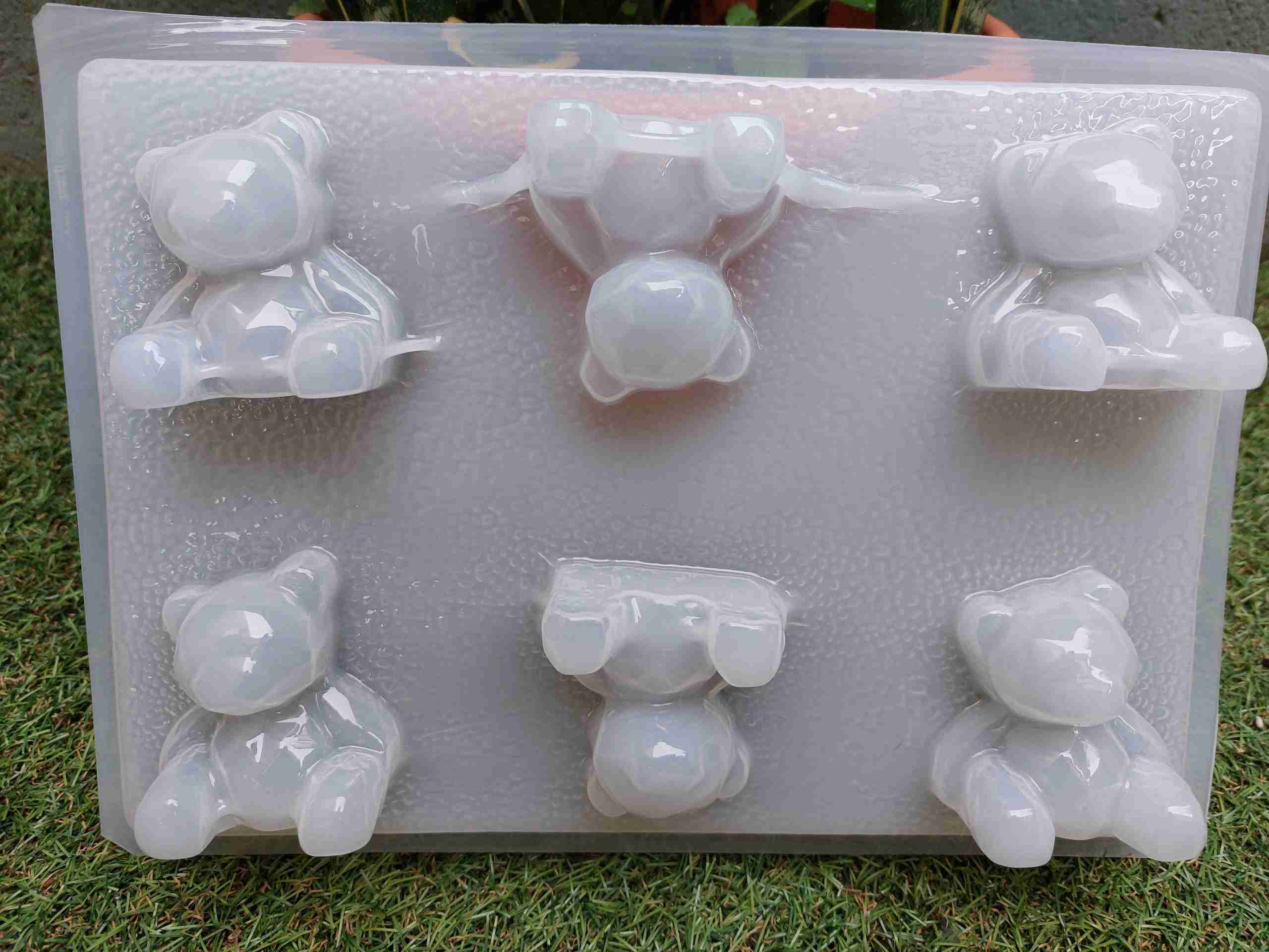 Molde Ositos Diamante