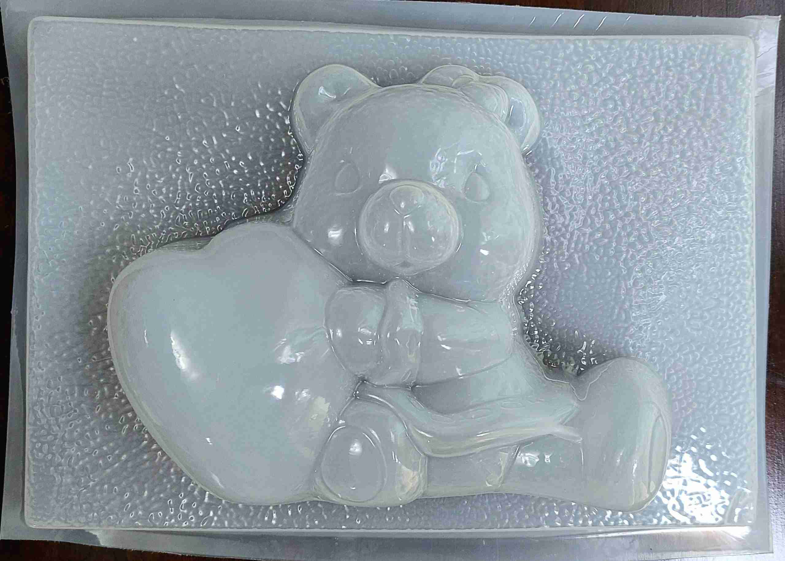 Molde Osa con Corazon