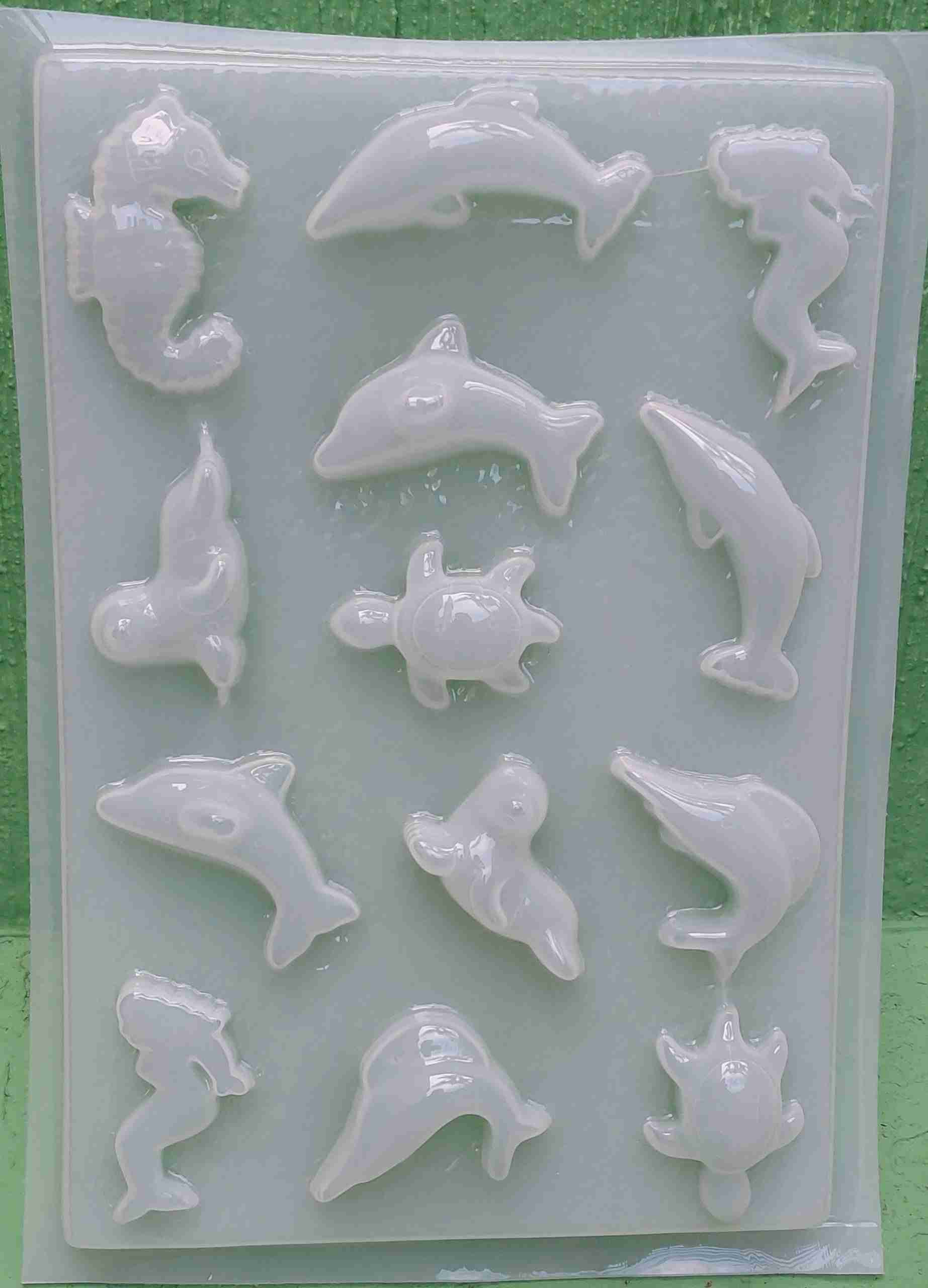 Molde Animales Mar Mini