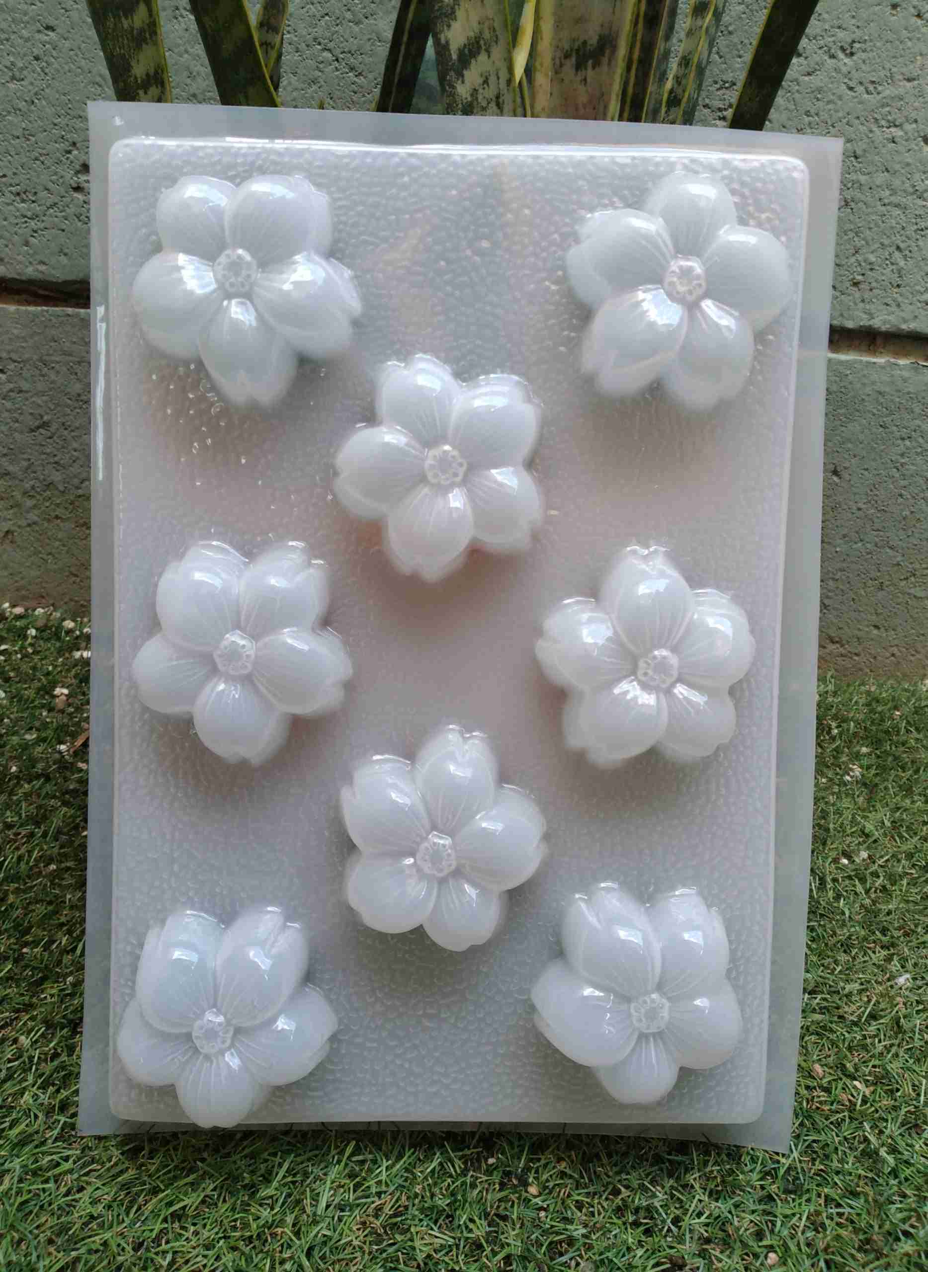 Molde Flor Chatias 8