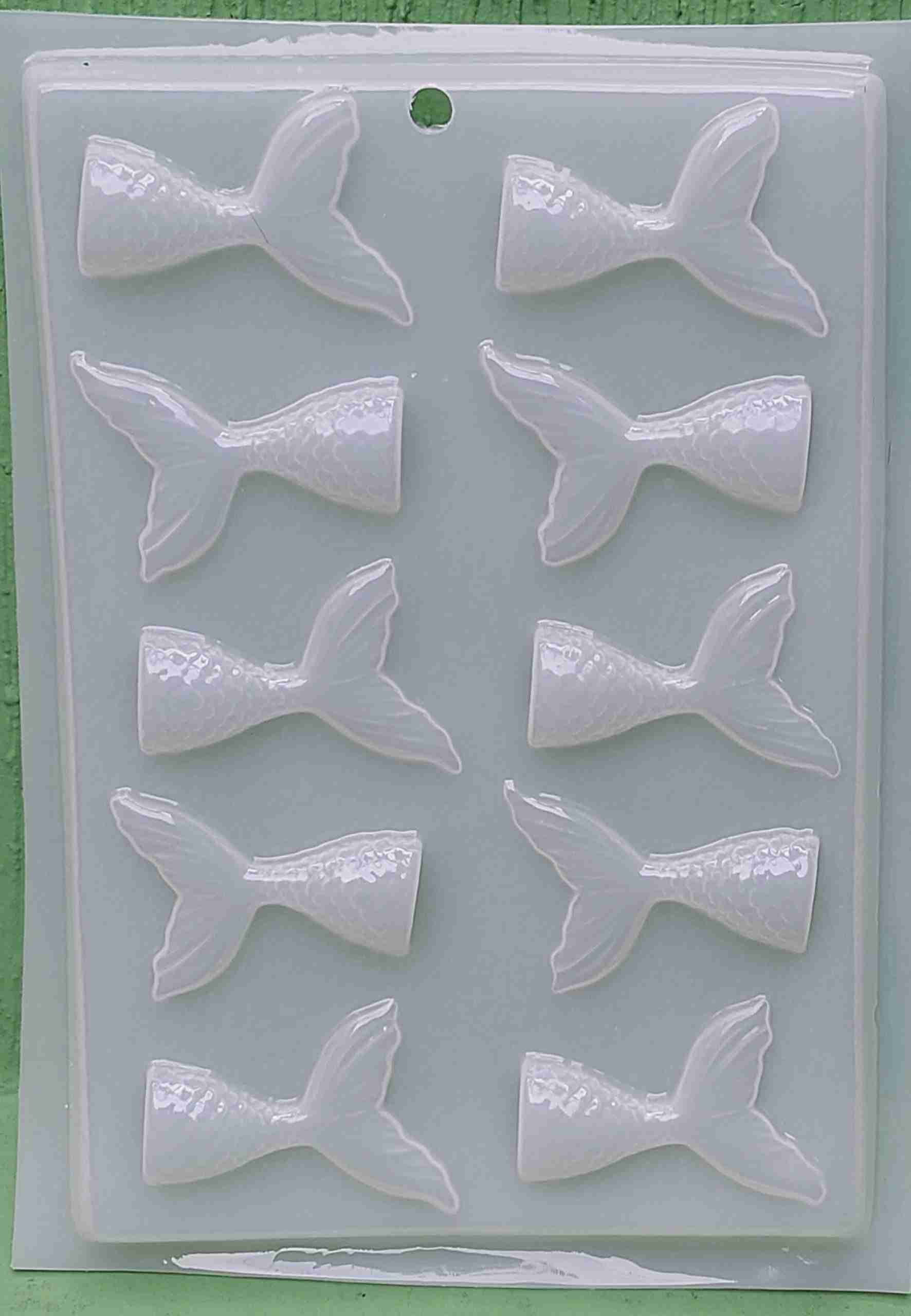Molde colas de sirena de 10