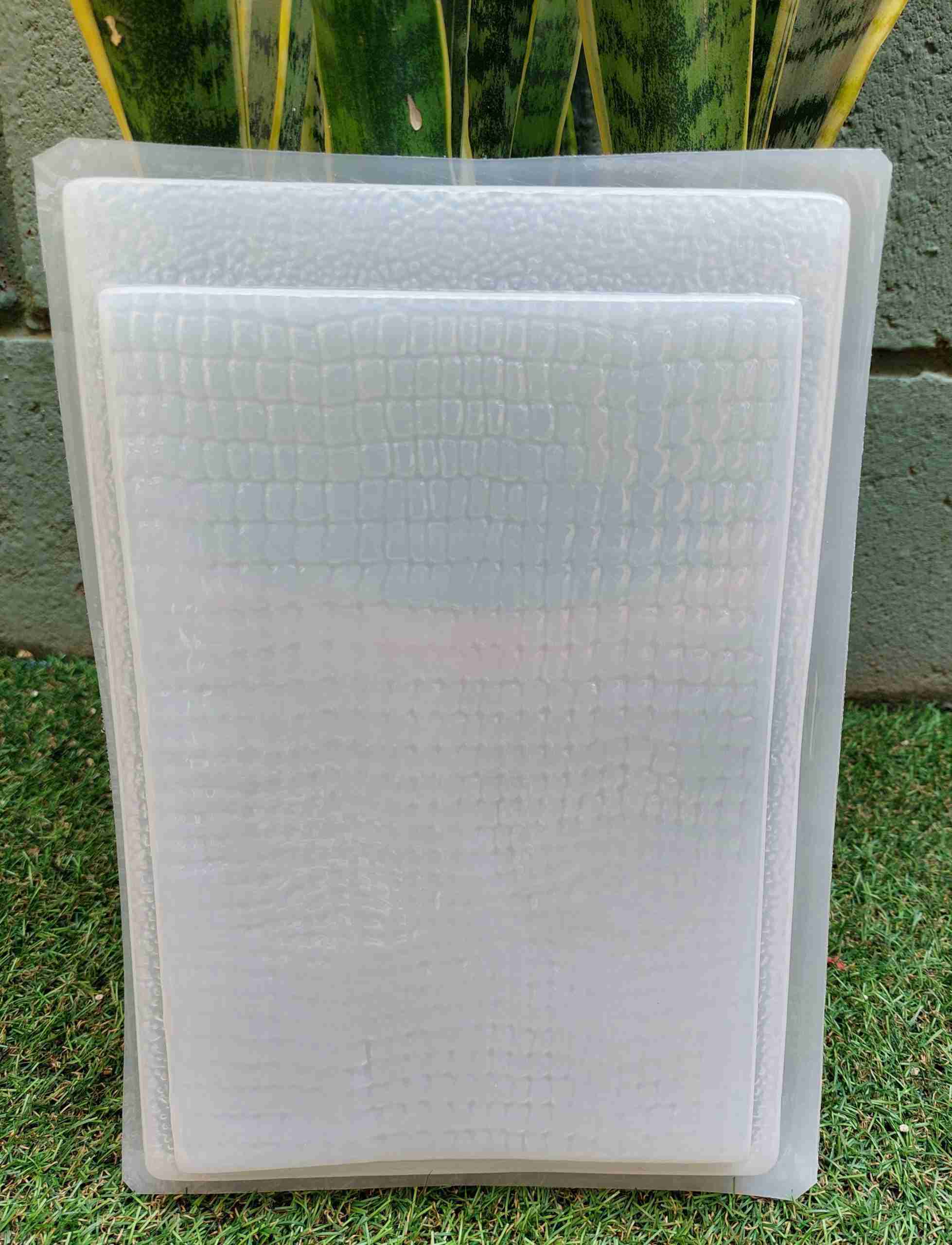 Molde encaje ancho animal print