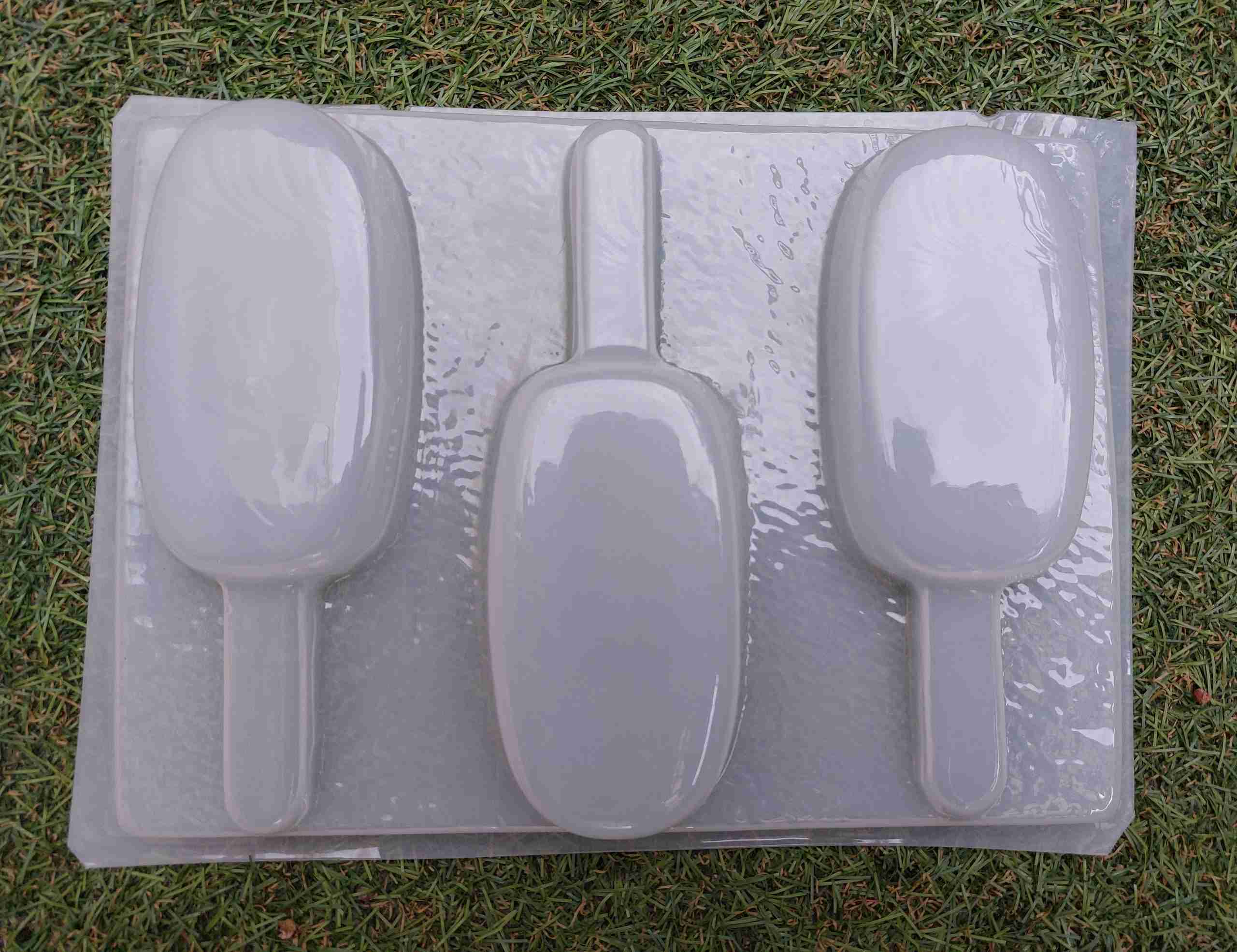 Molde paletas magnum de 3