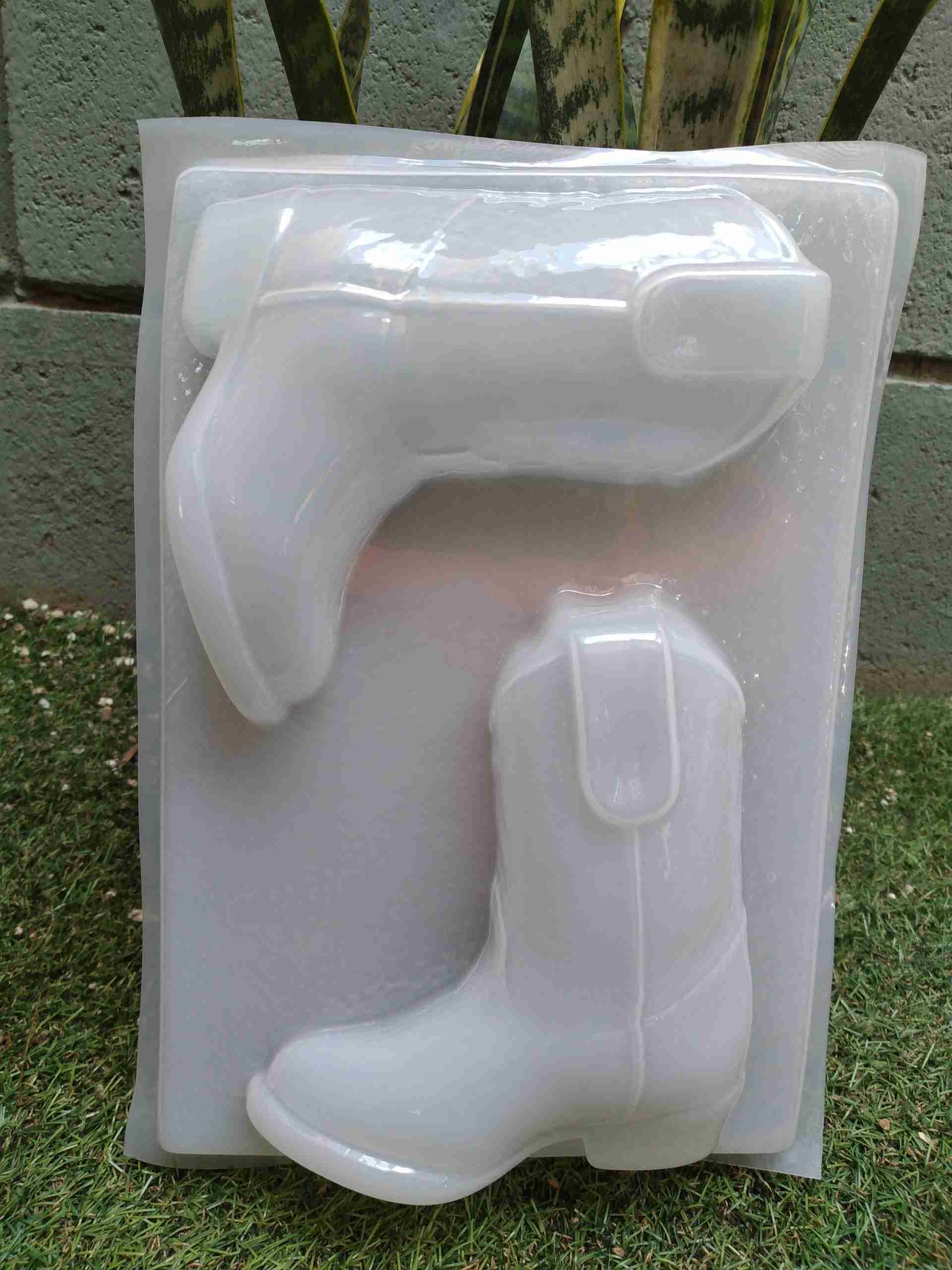 Molde botas de 2 unidades