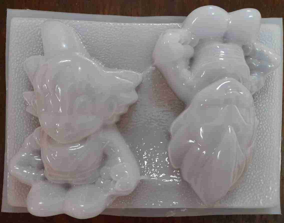 Molde de personajes de Dragon Boll Z baby