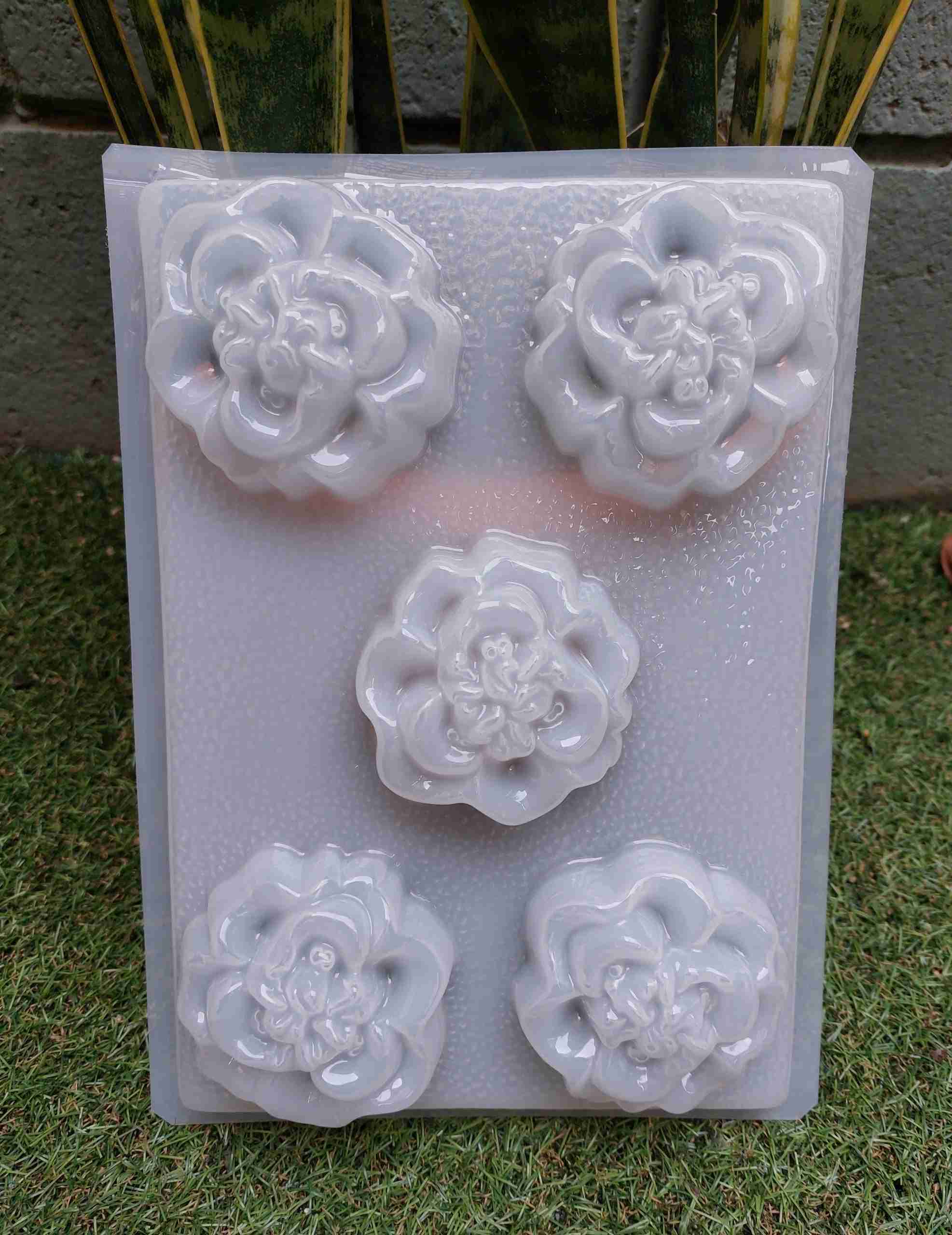 Molde de flores de 5