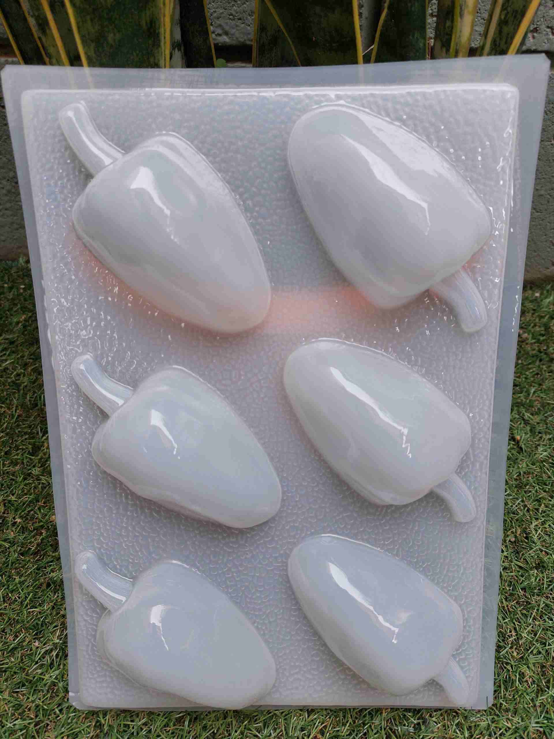 Molde de chiles pimiento de 6