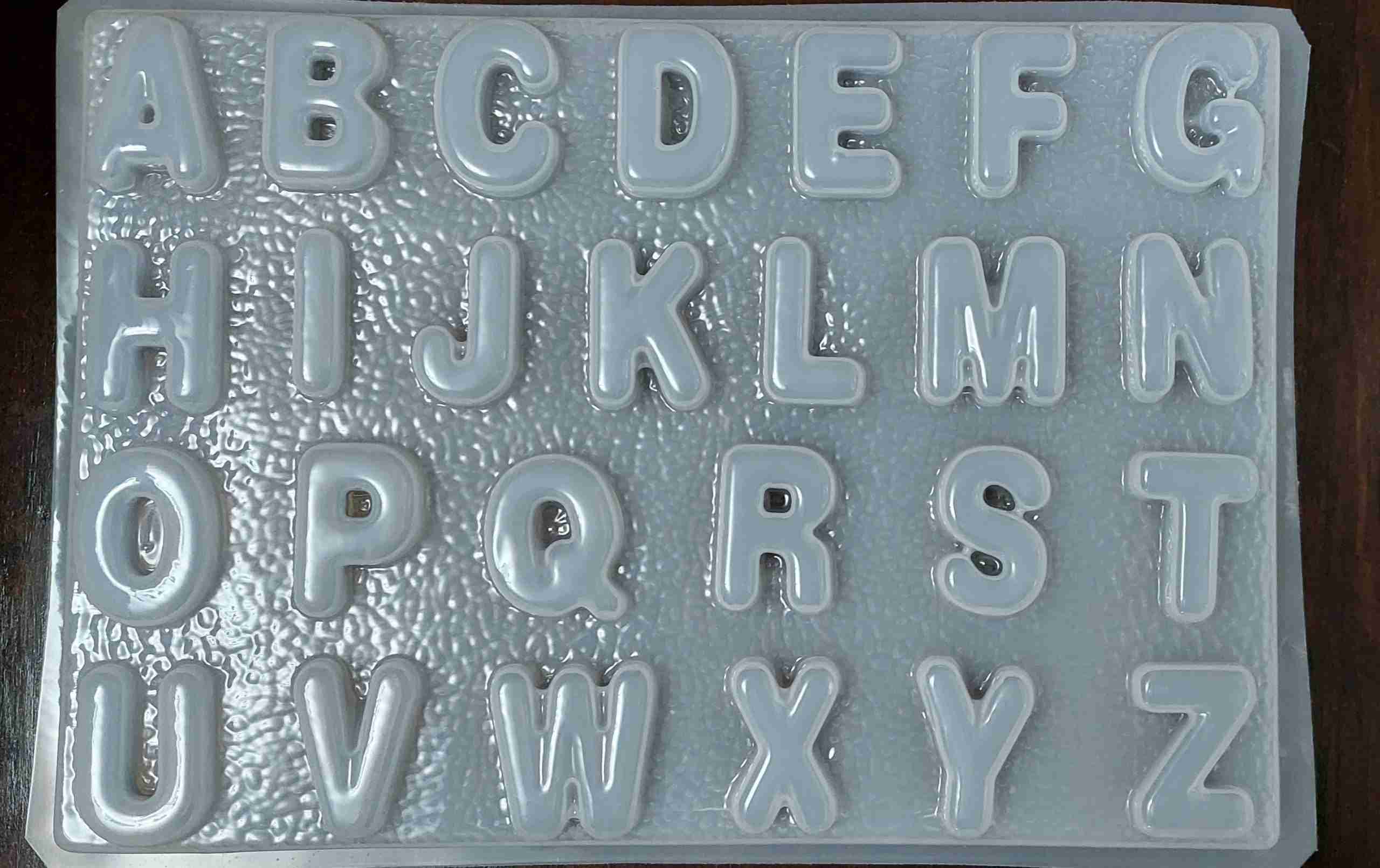 Molde abecedario letras pequeñas