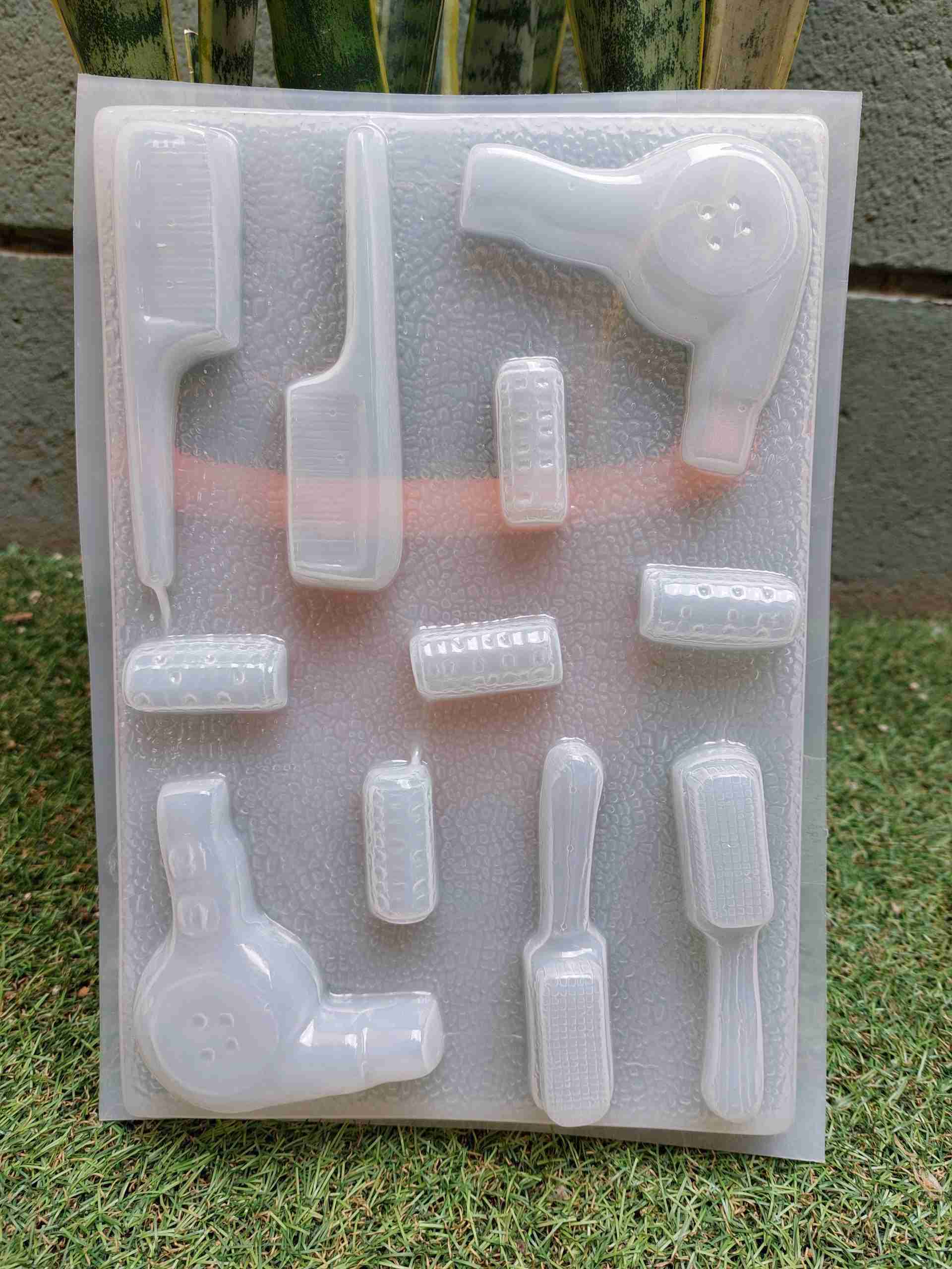 Molde instrumentos para belleza