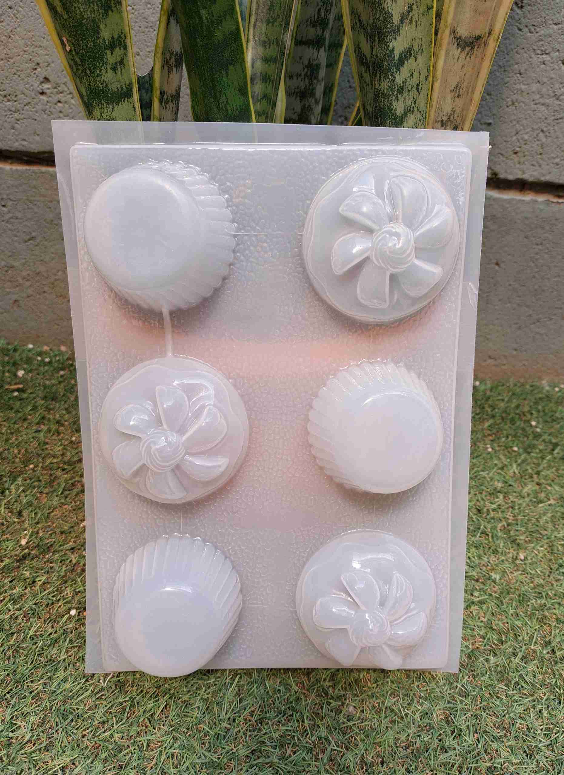 Molde de cup cakes dos partes de 3