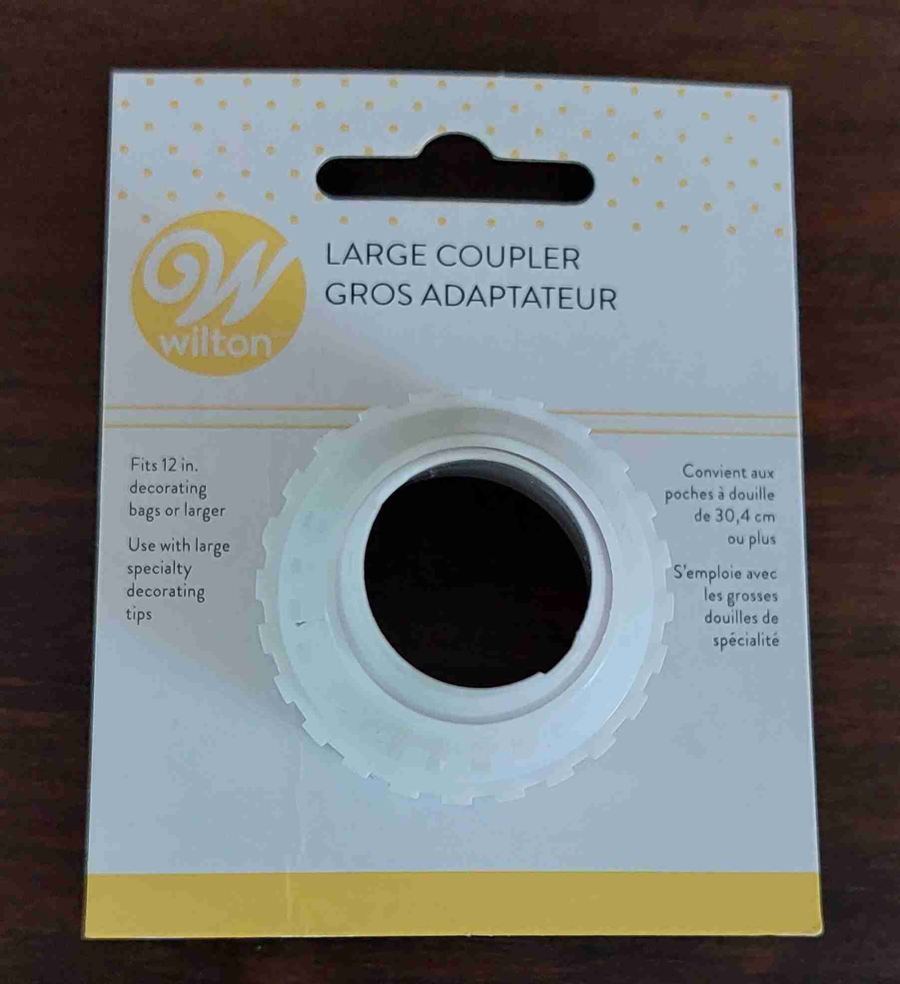 Acoplador grande Marca Wilton