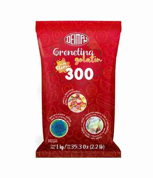 Grenetina bloom300 de 1 kilo