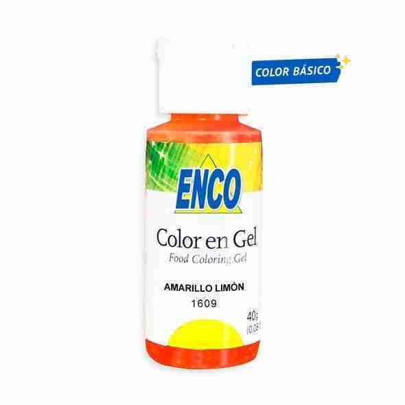 Colorante gel amarillo limòn 40gramos
