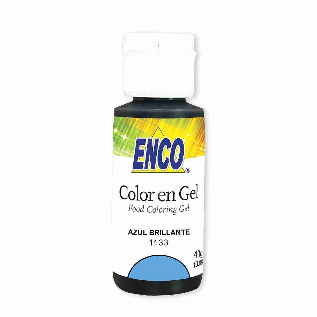 Colorante gel azul brillante 40gramos