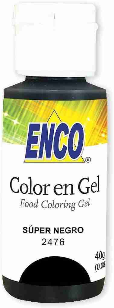 Colorante gel super negro 40 gramos
