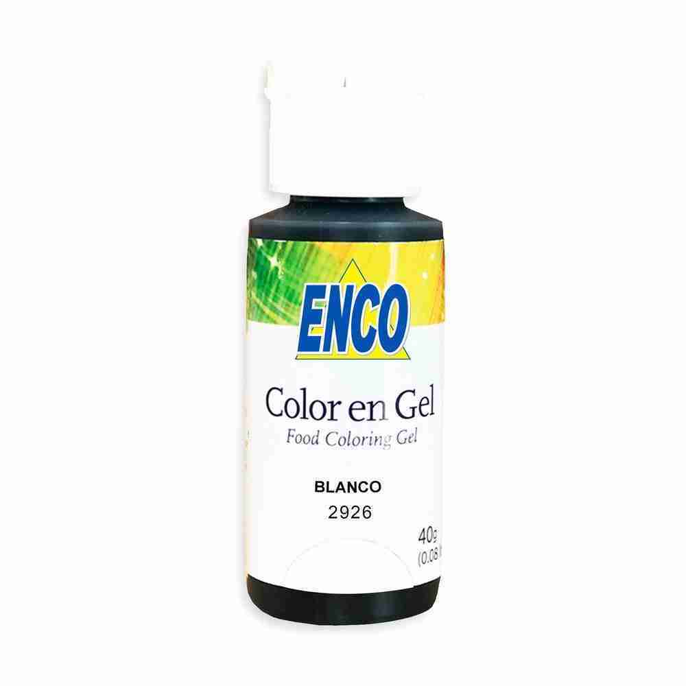 Colorante gel blanco 40 gramos