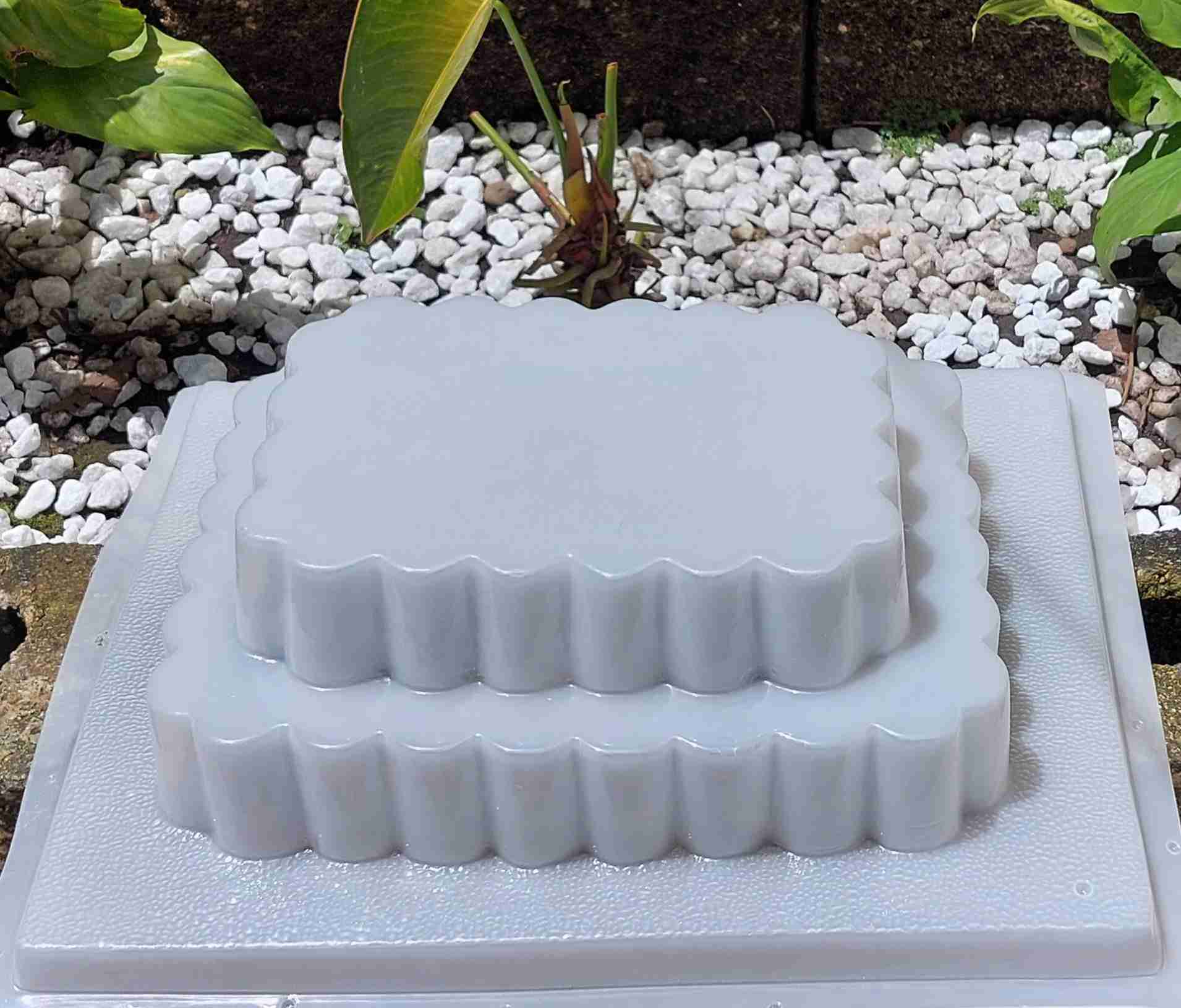 Molde rectangular 2 niveles