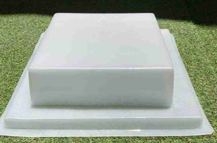 Molde cuadrado liso 5 litros