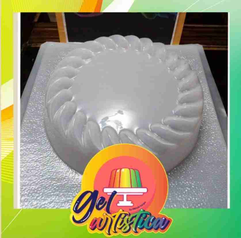 Molde redondo con olas 4 litros