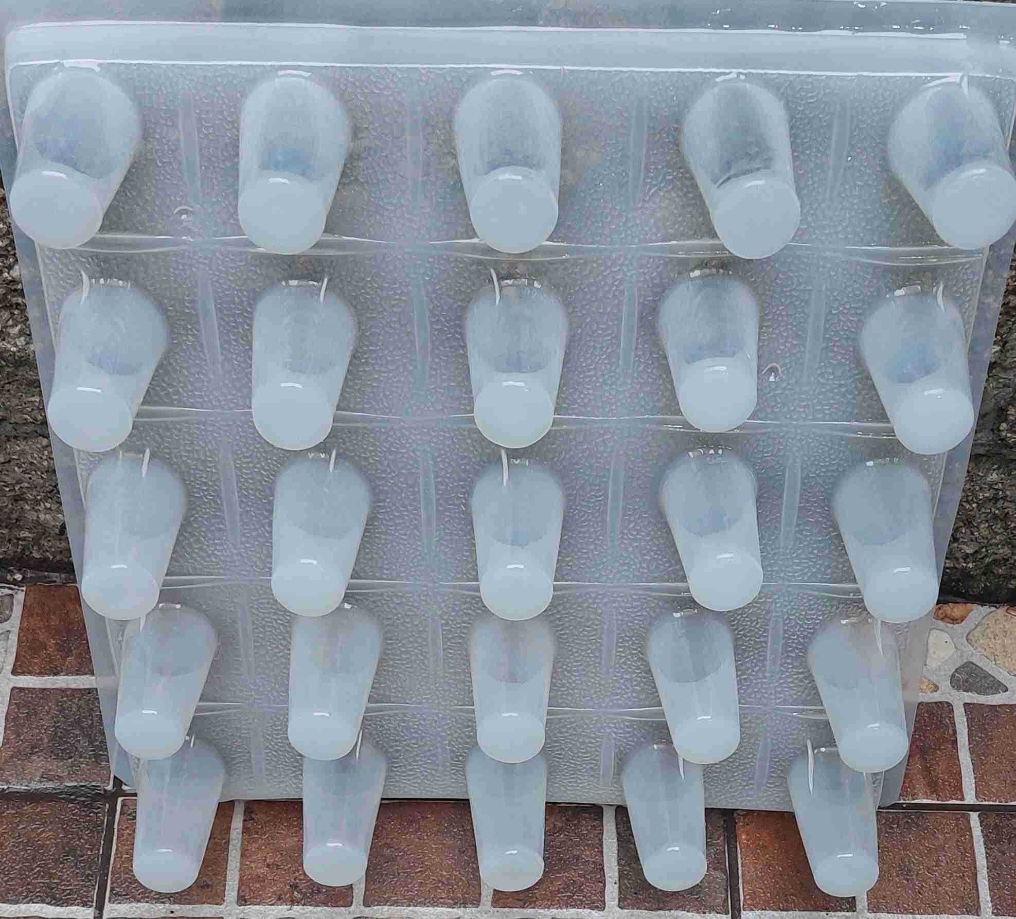 Molde Gelapaleta redondas