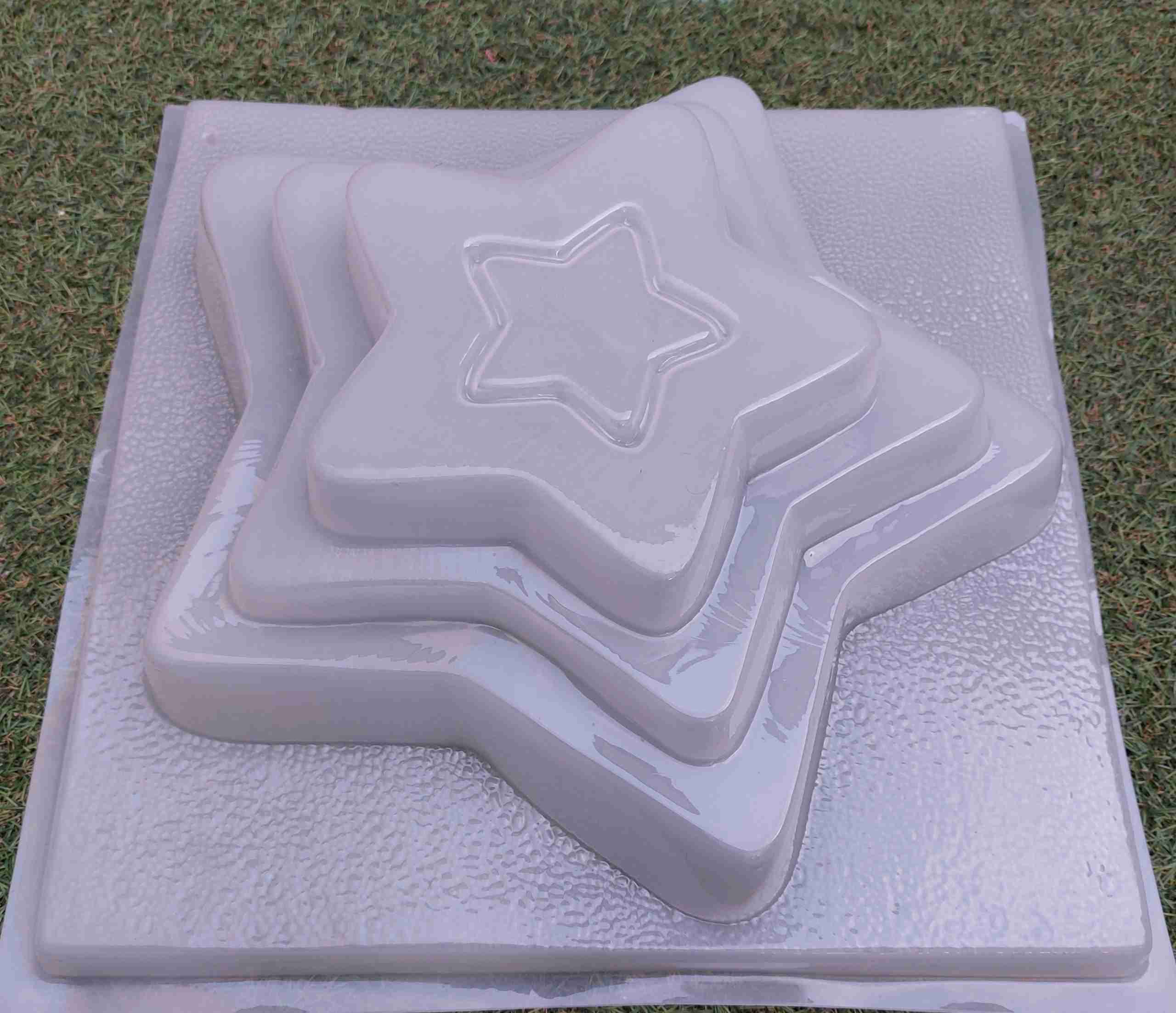 Molde estrella 3 niveles