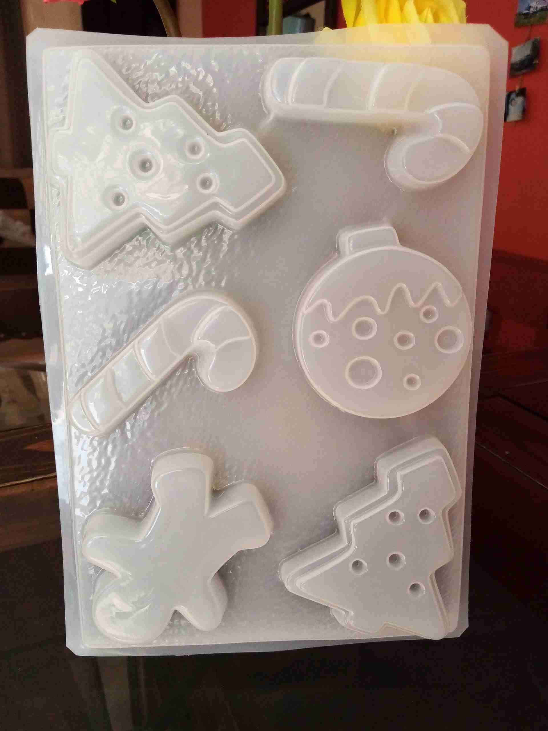 Molde bastones,arbolitos variado