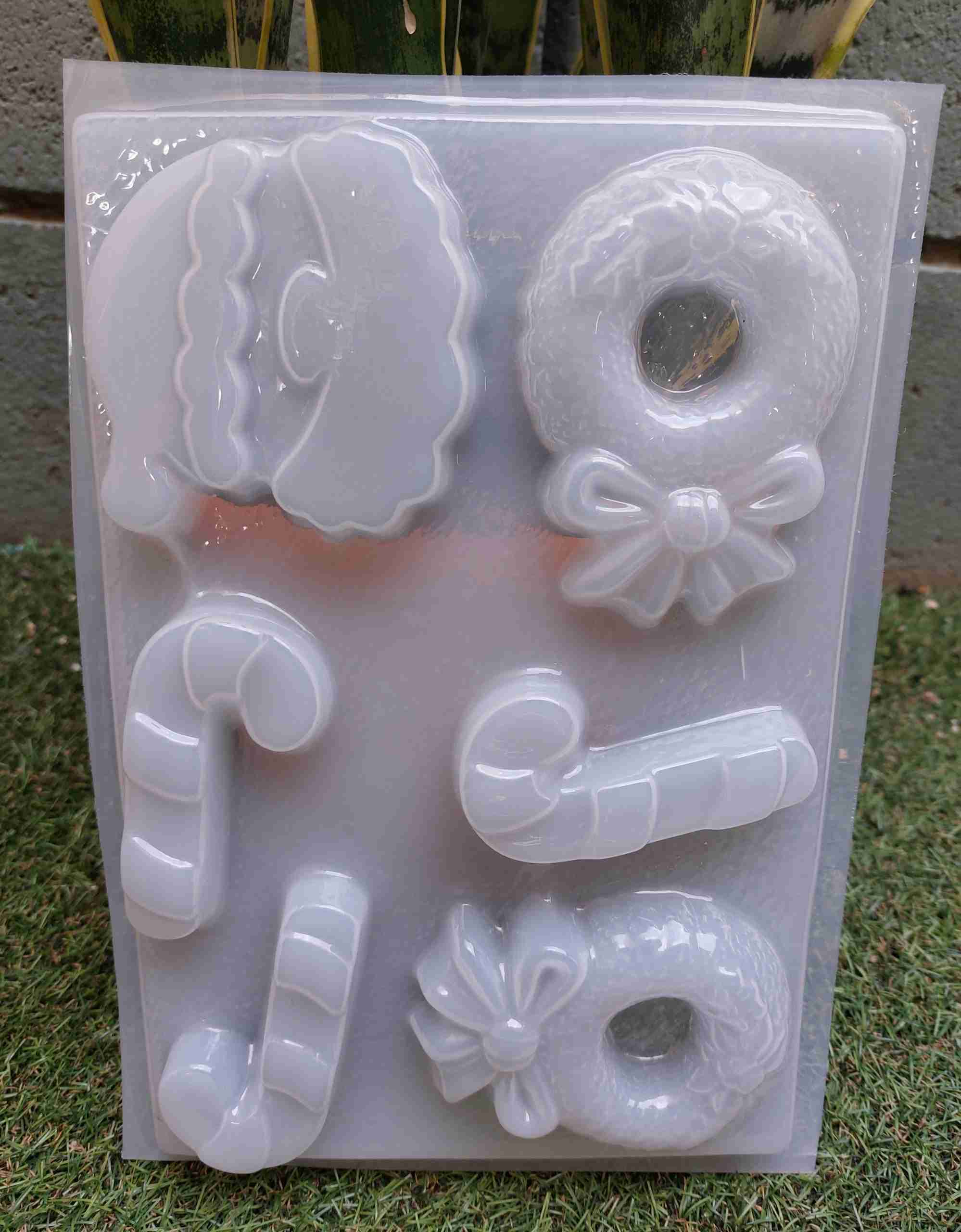 Molde bastones, santas y coronas