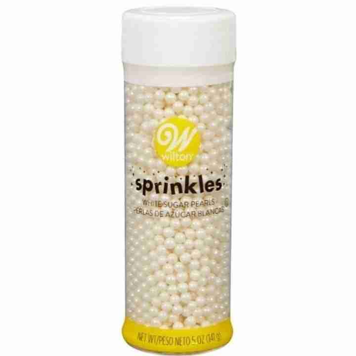Sprinkles color blanco de 5 onzas