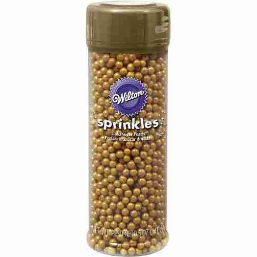 Sprinkles color doradas de 5 onzas
