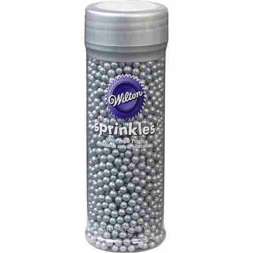 Sprinkles color plateadas de 5 onzas