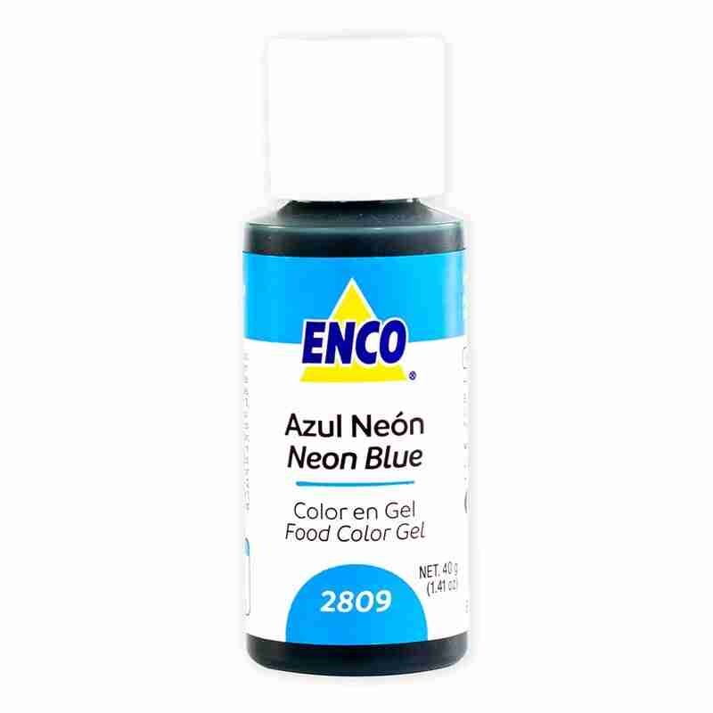 Colorante gel azul neòn 40 gramos