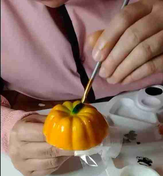 video tutorial pintando calabacitas