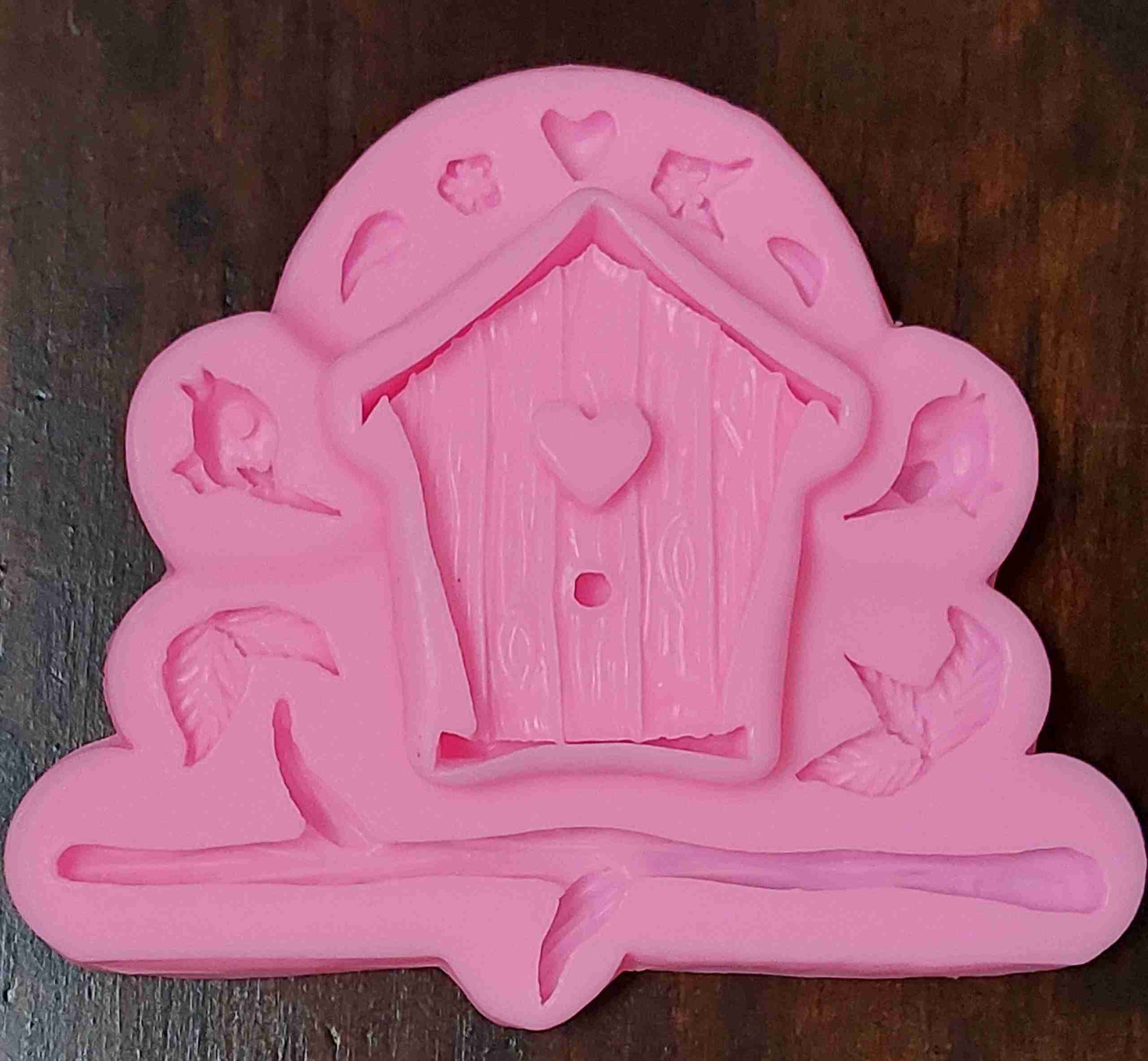 Molde silicón casita