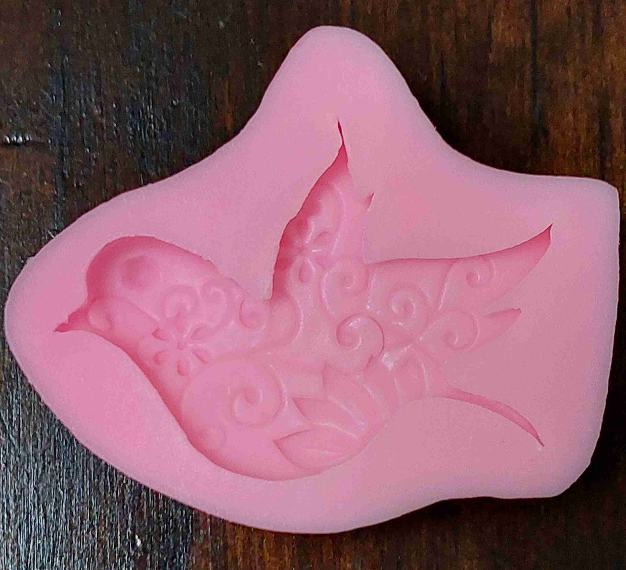 Molde silicón Pàjaro