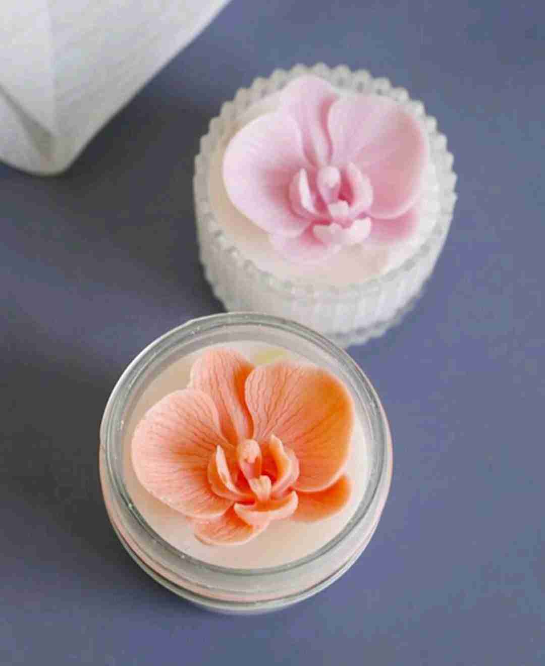 Molde silicón Orquidea