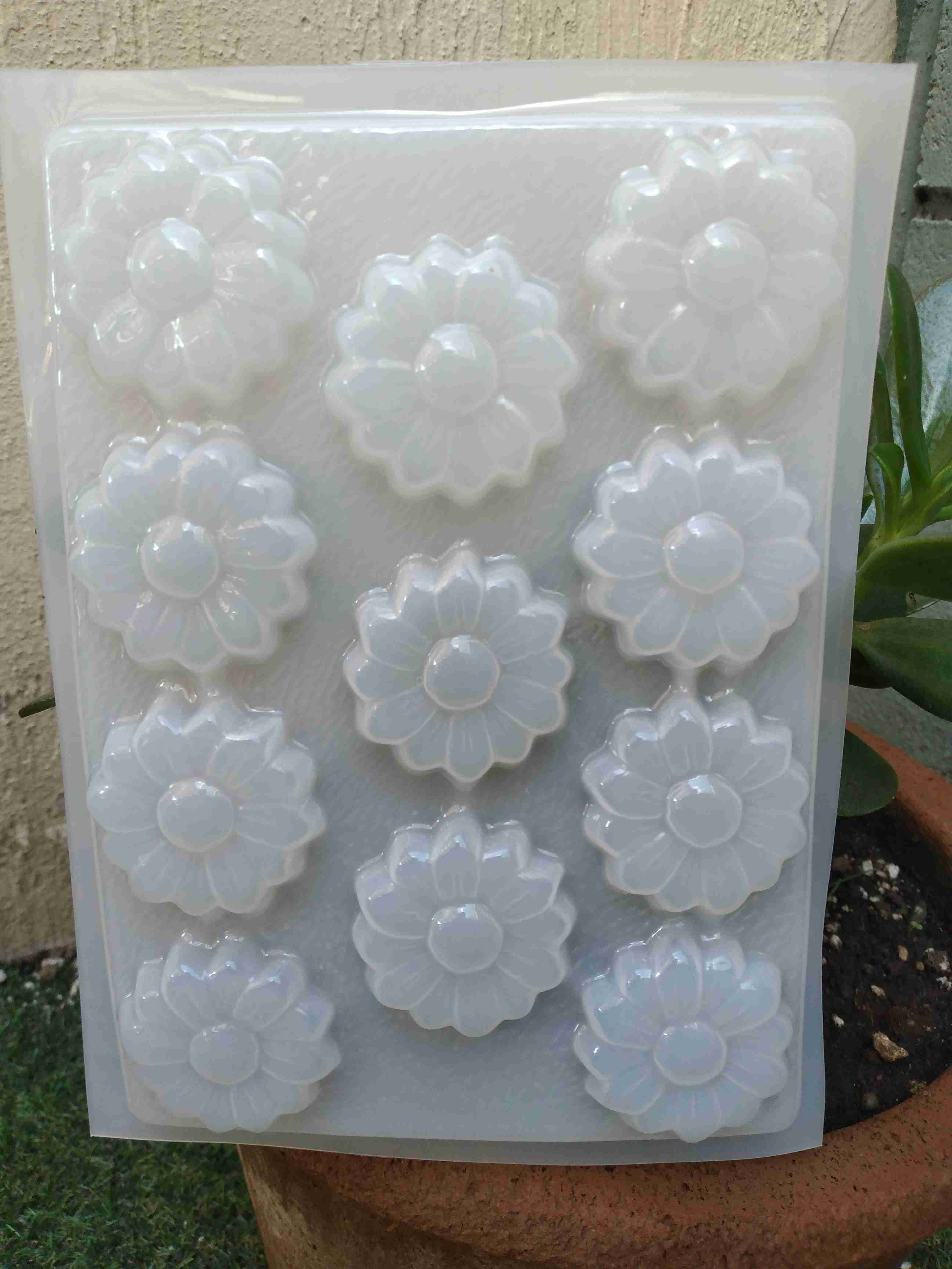 Molde mini florecitas