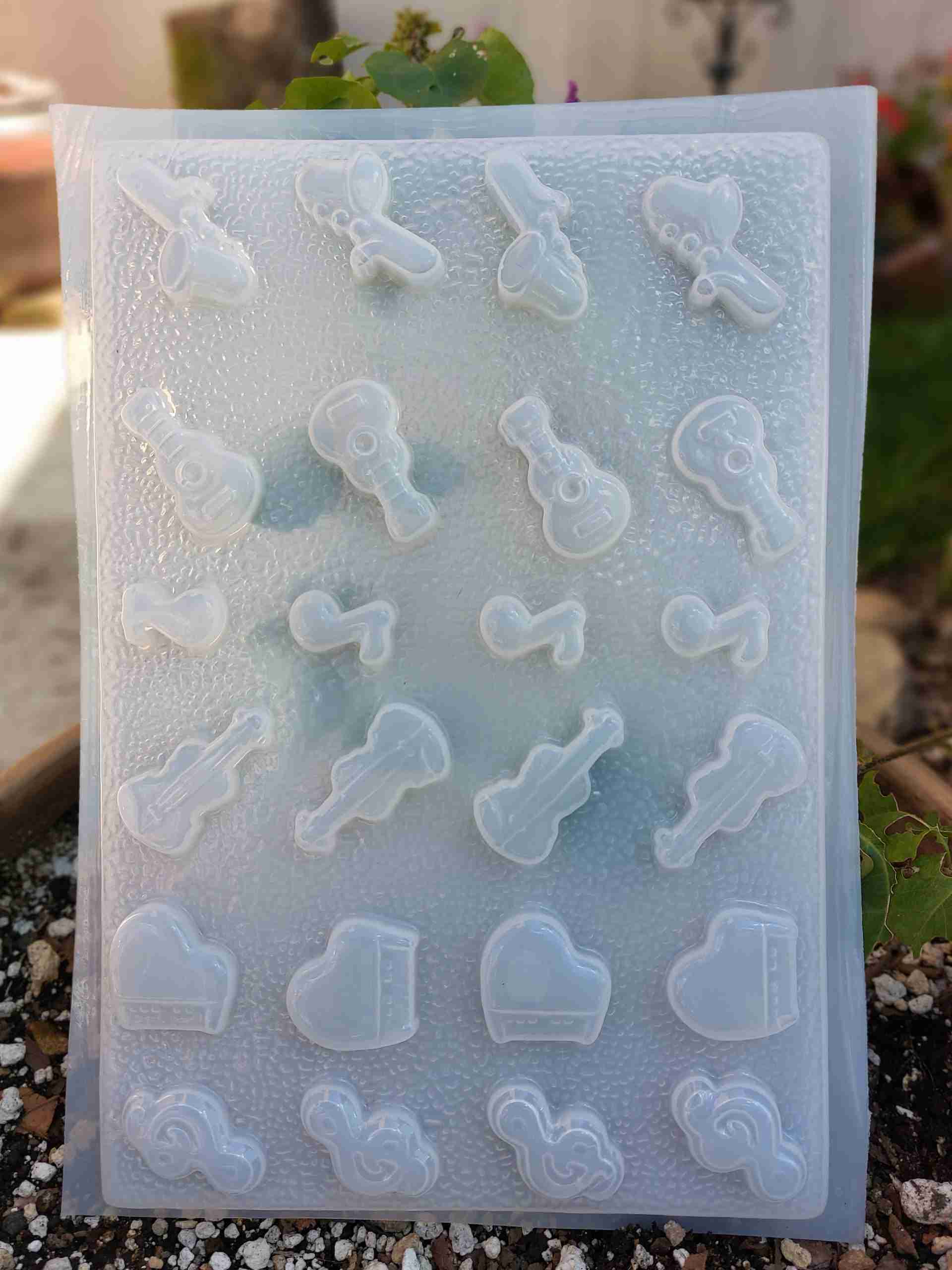 Molde mini instrumentos musicales