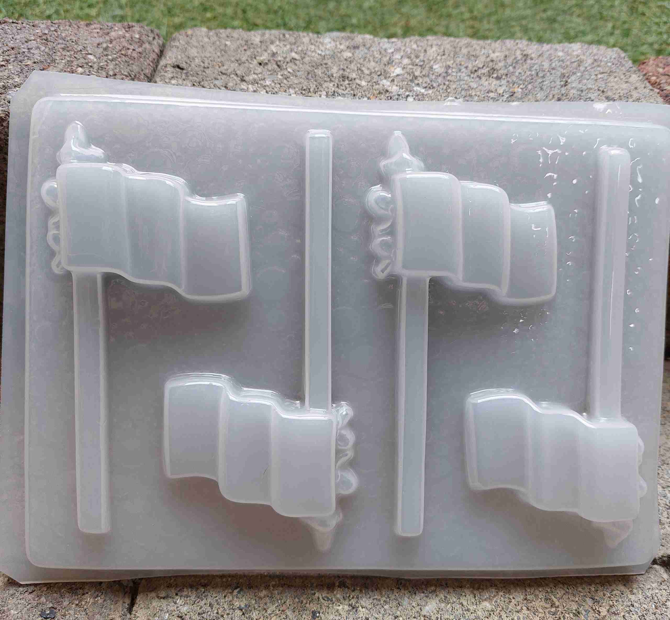 Molde Banderas paleta