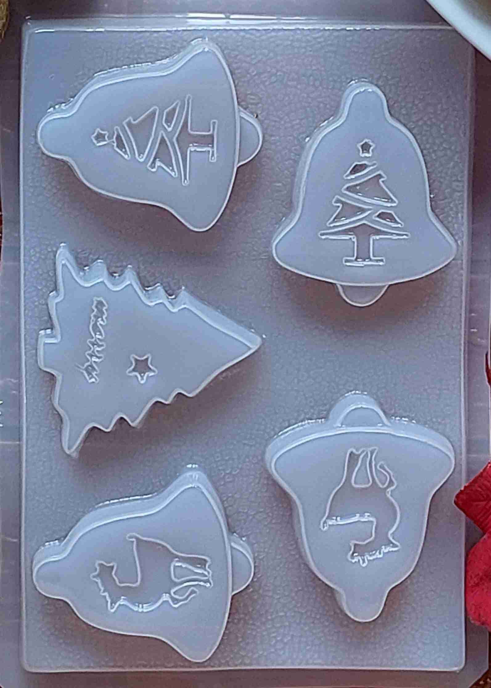 Molde campanas planas con diseño