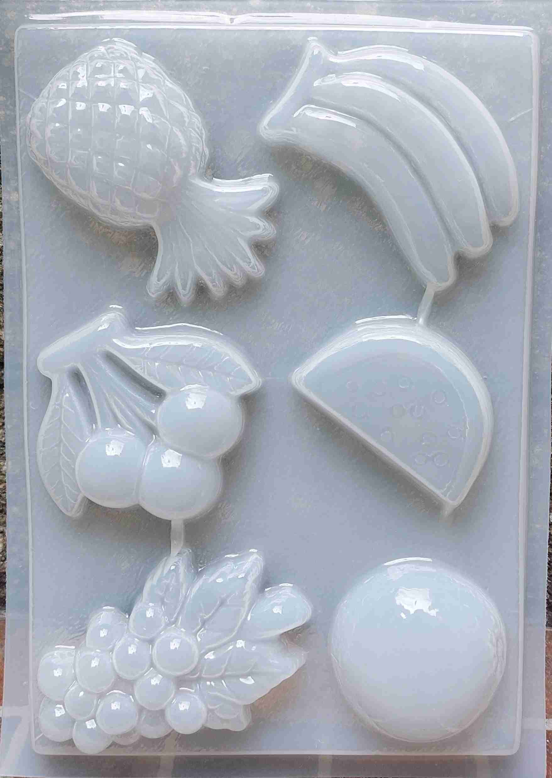 Molde de frutas surtidas de 6