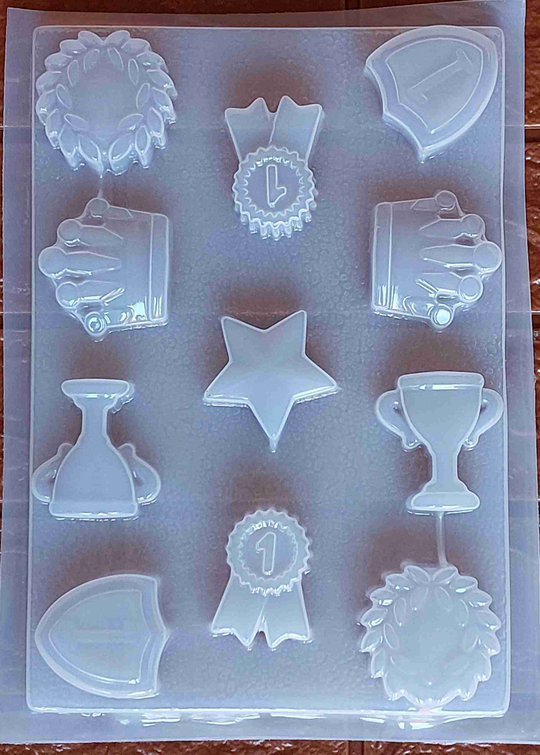 Molde trofeos y medallas